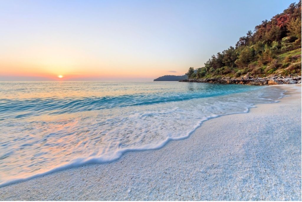 Marble beach Thassos Highlight